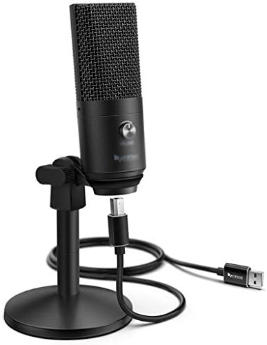 mikrofon Dizüstü ve Bilgisayarlar için usb'li mikrofon Akış Kaydı için Twitch Voice Overs Podcasting için Skype (Renk: