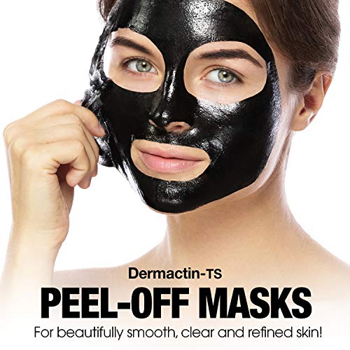 Kömür ve C Vitamini içeren Dermactin-TS Peel Off Yüz Maskesi 2 Ons (3'LÜ PAKET)