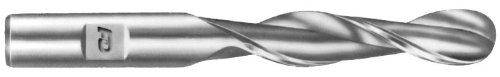 F & D Takım Şirketi 17093-AT312 Alüminyum, Tek Uçlu, Yüksek Hız Çeliği, 3/8 Değirmen Çapı, 3/8 Sap Çapı, 3/4 Flüt