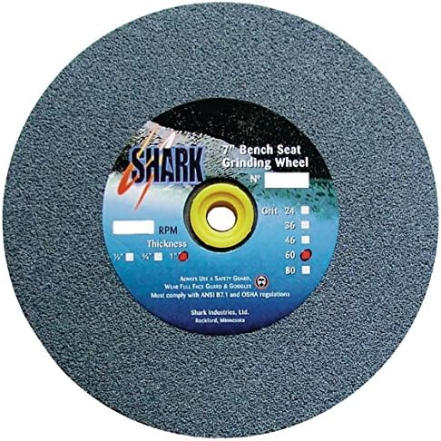 Shark 2012G 6 inç x 0,5 inç Silisyum Karbür Yeniden Bileme Tekerlekleri, Yeşil