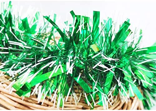 LeleCAT Yeşil Cicili bicili Çelenk Noel Süslemeleri için noel dekoru Açık veya Kapalı Kullanım için-Premium Kalite