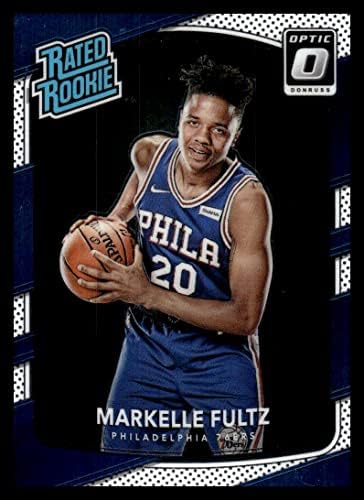 2017-18 Donruss Optic 200 Markelle Fultz Philadelphia 76ers Dereceli Çaylak Basketbol Kartı