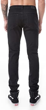 ABSECAİ Kot Pantolon Slim Fit, Sıska Streç Rahat Moda Kot Pantolon Erkekler için Esnek Bel