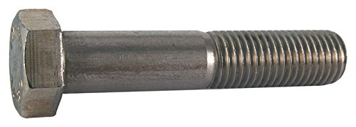 M6-1.00 x 70MM altıgen başlı başlı cıvatalar, Paslanmaz Çelik 316 (Miktar: 100 adet) Kısmen dişli, kaba Dişli, Diş
