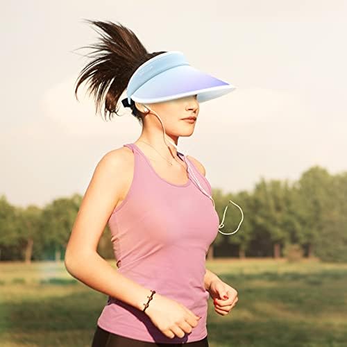 Sporgard kadın güneşlik şapka Geniş Ağızlı Yaz UPF 50 + UV Koruma Plaj Spor Kap, Yaz güneş şapkaları, Golf tenis şapkaları