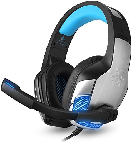 V-4 Oyun aşırı kulak kulaklık için PS5 PS4 anahtarı Xbox One, oyun net ses kulaklıklar tüm-in-One ile mikrofon Stereo