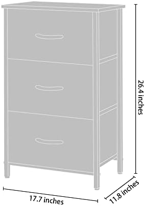 AZL1 Yaşam Konsepti Depolama Dresser Mobilya Ünitesi-Yatak Odası, Ofis, Oturma Odası ve Dolap için Küçük Ayaklı Düzenleyici-3