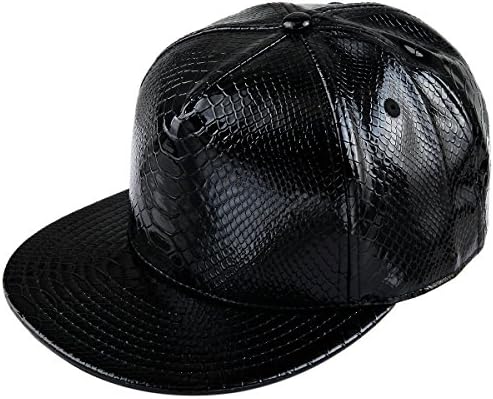 Samtree Unisex Snapback Şapkalar, Ayarlanabilir Hip Hop Düz Kenarlı Beyzbol Şapkası
