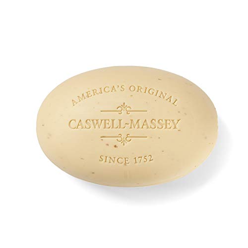 Caswell-Massey Üçlü Öğütülmüş Yüzyıllar Yulaf Ezmesi ve Bal Tek kalıp sabun, Kokulu ve Nemlendirici Banyo Sabunu Erkekler