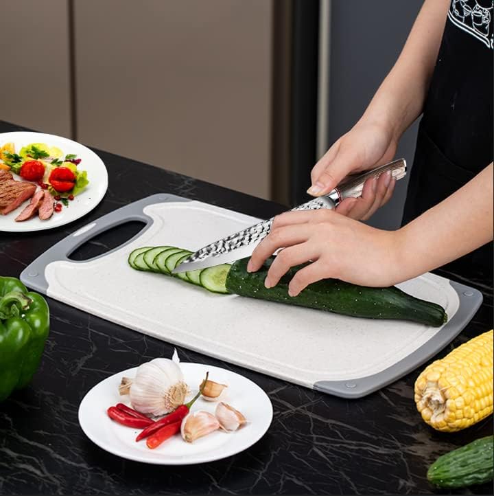 Huusk Japonya Bıçak 8-inç şef bıçağı Profesyonel El Dövme Mutfak Bıçağı Yüksek Karbon Çelik Keskin Japon Gyutou Şef