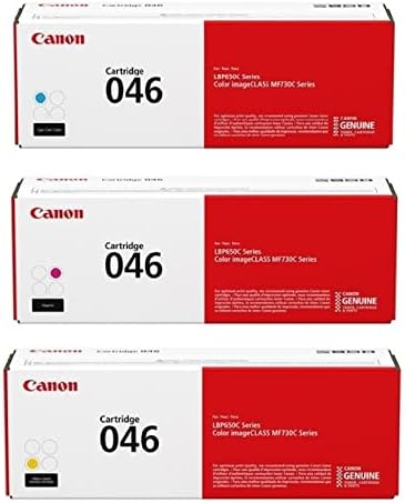 Canon CRG - 046 3 Renkli Camgöbeği, Macenta ve Sarı Toner Kartuşu Seti