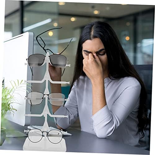 Healifty Gözlük Tutucu Şeffaf Gözlük Rafları için Parantez Güneş Gözlüğü vitrin rafı Gözlük Tutucular Gözlük Standı