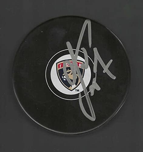 Radko Gudas İmzalı Florida Panthers Diski-İmzalı NHL Diskleri