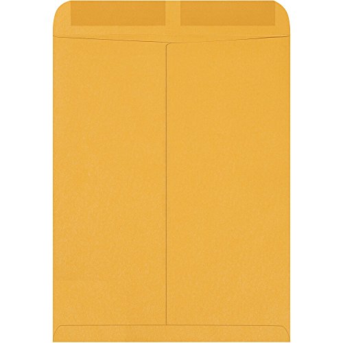 Üst Paket Tedarik Yapışkanlı Zarflar, 12 x 15 1/2, Kraft (250'li Paket)