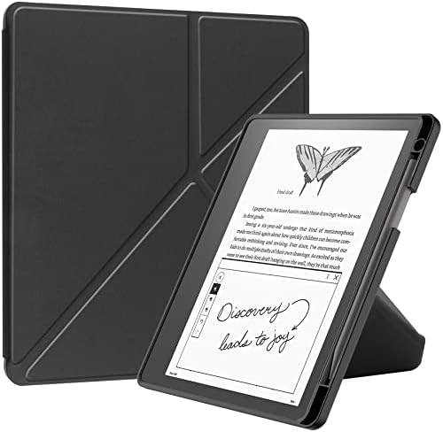Tablet Çantaları Kindle Scribe için İnce Kılıf (10.2 inç 2022 Sürümü), TPU Deri Kılıf Manyetik Kapaklı İnce Koruyucu