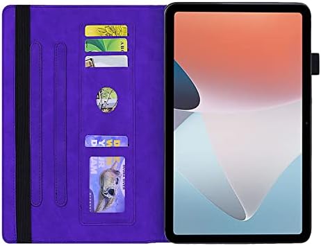 Tablet PC Kapak Kılıf Oppo Pad Air ile Uyumlu 10.36 2022 İnce Hafif Kabartmalı PU Deri Flip Tutucu Tablet PC Kılıf