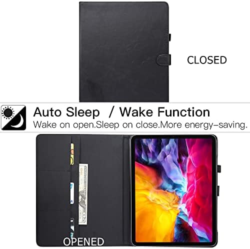 ıPad Pro 11 inç Kılıf, deri Folio Standı Tablet Koruyucu Kapak ile Otomatik Uyku / Wake için iPad Pro 11 (3rd, 2nd,