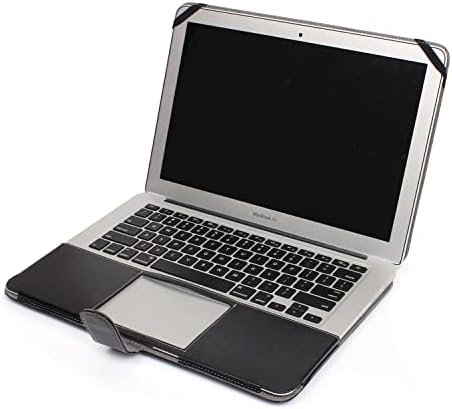 Laptop kılıfı MacBook Air 13 İnç Kılıf ile uyumlu A1466 A1369 Kılıf Kapak, Premium Deri Koruyucu Kılıf Kabuk MacBook