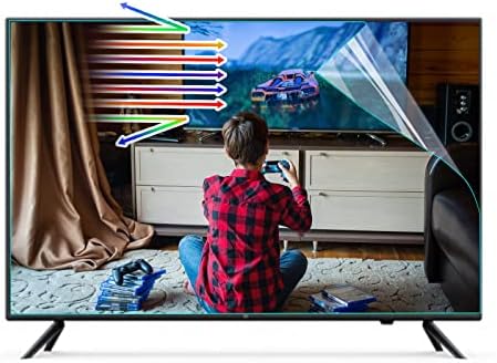 Anti UV Out mavi ışık parlama önleyici TV ekran koruyucu için 42 inç LCD, LED TV, göz yorgunluğunu gidermek, 42 İnç