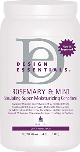 Design Essentials Biberiye ve Nane Uyarıcı Süper Nemlendirici Saç Kremi 4 Pound (1'li Paket)