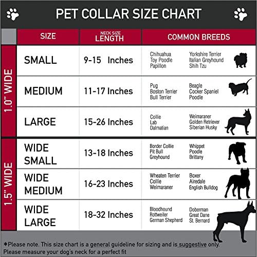 Tokalı Çizgili Siyah / Kırmızı / Sarı Martingal Köpek Tasması, 1,5 Geniş-16-23 Boyuna Uyar-Orta