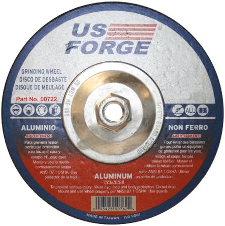 ABD Forge 725 Taşlama Tekerleği Duvarcılık, 4-1 / 2 inç x 1/4 inç x 7/8 inç
