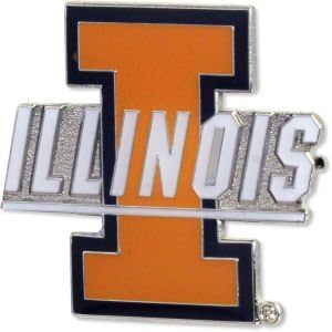 NCAA Illinois Mücadele Illini Takım Logosu Pimi