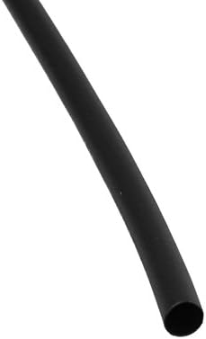 Aexıt Daralan Elektrik ekipmanları hortum kablo Sarma kablo kılıfı 30 Metre Uzun 1.5 mm İç Çap Siyah