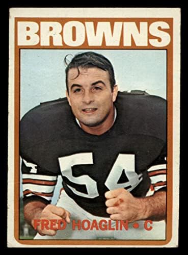 1972 Topps 19 Fred Hoaglin Cleveland Browns-FB (Futbol Kartı) İYİ Browns-FB Pittsburgh