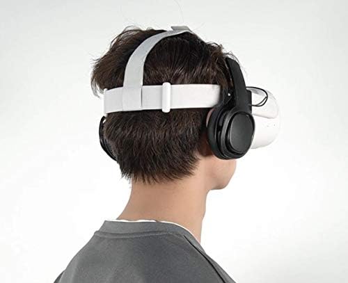 Oculus Quest 2 için özel Yapılmış Stereo VR Kulaklıklar Orijinal kafa Bandı - Kulak Derin Bas 3D 360 Derece Ses -