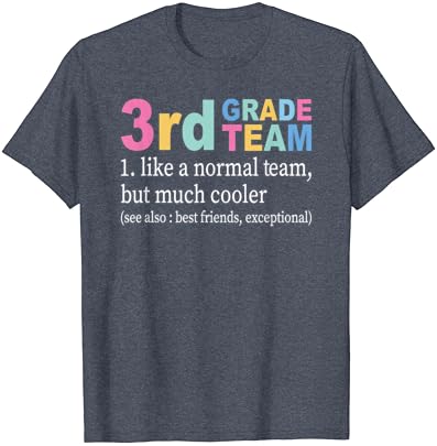Öğretmen 3. Sınıf Takımı Normal Bir Takım Gibi Ama Çok Daha Havalı Bir Tişört