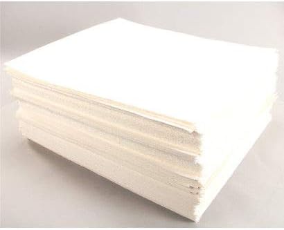 Pıtco PP10613 Ağır Hizmet Tipi Filtre Kağıdı, 18,5 x 20,5, Beyaz