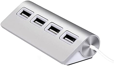 ZSEDP HUB USB 4 Port USB 2.0 Bağlantı Noktası PC Tablet Taşınabilir OTG Alüminyum USB Splitter Kablo Aksesuarları