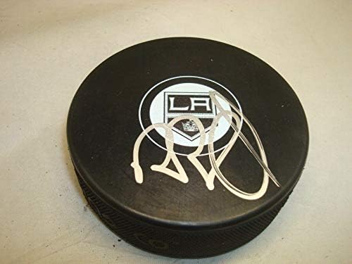 Rob Blake İmzalı Los Angeles Kings Hokey Diski İmzalı 1B İmzalı NHL Diskleri