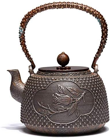 Dökme Demir Demlik Dökme Demir Çay Yapma demir tencere Büyük Kapasiteli Kung Fu çay seti Çay Yapma Çay Çay Töreni
