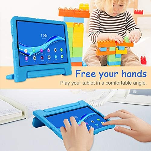 Çocuklar için Kılıf Lenovo Tab M10 Artı 10.3 2020, Techcircle kolu standı ışık EVA köpük tampon koruyucu sağlam damla