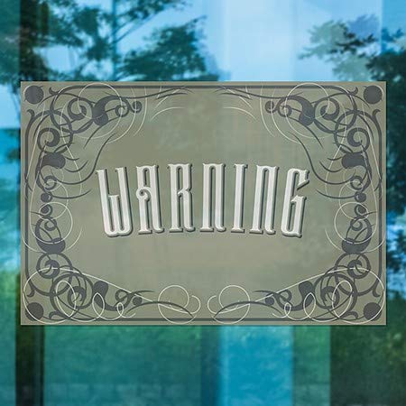 CGSıgnLab / Uyarı-Viktorya Dönemi Gotik Pencere Kaplaması / 36 x24