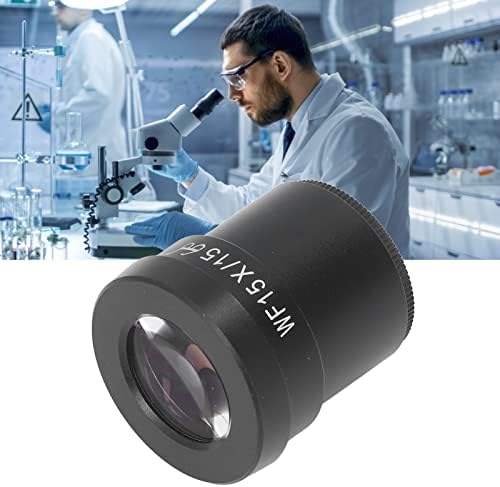 Geniş Alan Mercek, 30mm Net Mikroskop Lens Rahat Görüntüleme Yüksek Göz Noktası Laboratuvar için Yüksek Geçirgenlik