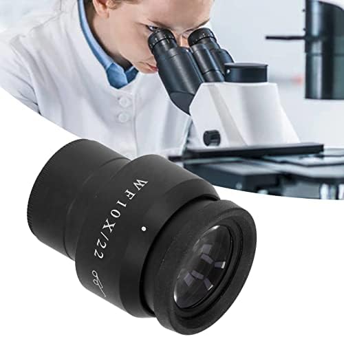 Mikroskop Aksesuarları, İnce İşçilik Geniş Açı Mikroskop Mercek WF10X Laboratuvar için 30mm Arayüzü ile