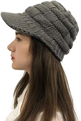 Şapka Örgü Rahat Peluş Kadın Tığ Katı Dikiş Beyzbol Kapaklar Ken Şapka Kap