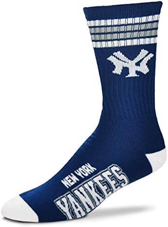 MLB New York Yankees 4 Şeritli İkili Çorap-Büyük