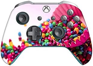 GADGETS WRAP Baskılı Vinil çıkartma Cilt Xbox One / One S / One X Denetleyici Sadece Renkli Candys Taşlar