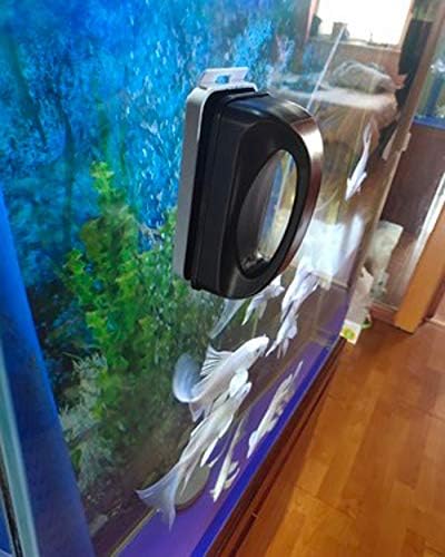 TWDYC Balık Tankı Fırça, Manyetik Fırça Cam Silme Çift Taraflı Temizleme Fırçası Silme Silindir Temizleme Artefakt