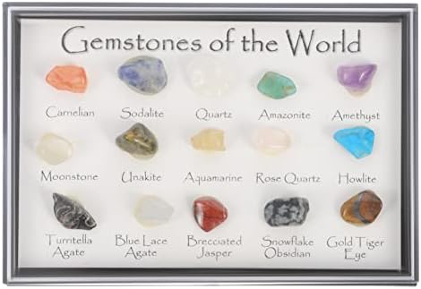 COHEALI Boncuk Kiti 1 Kutu Kaya Cevheri Örneği Jeoloji Örnekleri Doğal Taşlar Mineral Koleksiyonu Kaya Mineral masa