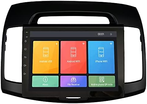 Android 10 Autoradio Araba Navigasyon Stereo Multimedya Oynatıcı GPS Radyo 2.5 D Dokunmatik Ekran Hyundai Elantra