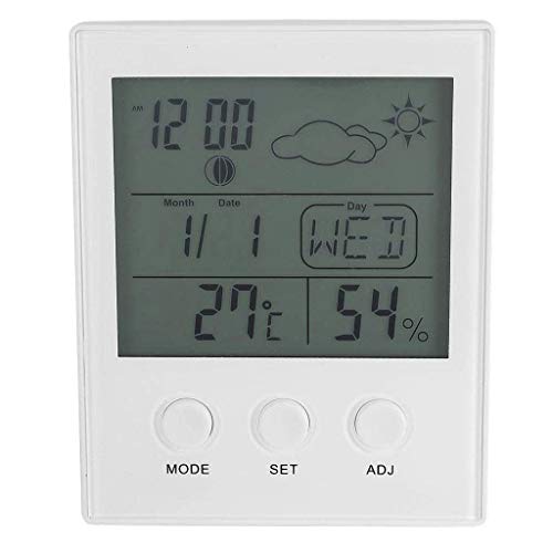 WXYNHHD Dijital Higrometre Termometre, Büyük Ekran Sıcaklık ve Nem Ölçer, Yüksek Doğruluk Termometre Ölçer