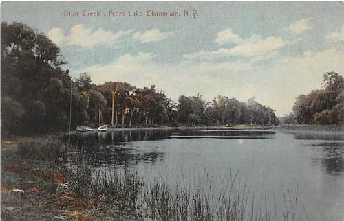 Champlain Gölü, New York Kartpostalı