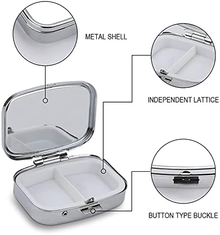 Hap saklama kutusu Batik Arka Plan Pillbox Vitamin ve İlaç Dağıtıcı Cep Veya Çanta için