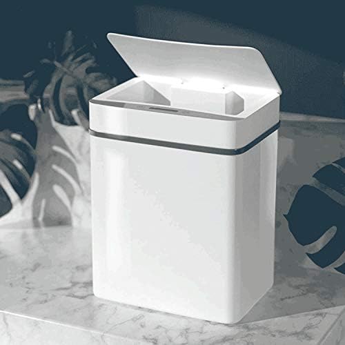 XFGDE 15L Akıllı çöp tenekesi Otomatik sensörlü çöp kovası Akıllı Sensör Elektrikli çöp kutusu Ev çöp kutusu Mutfak
