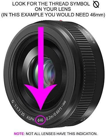 Lens Hood (Petal Tasarım) Panasonic LUMİX DMC-GH3 için (58mm)